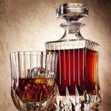  Bộ bình vuông và 6 ly thấp pha lê Ý RCR Adagio 750ml - 350ml 