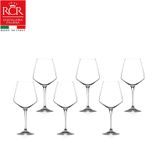  Bộ 6 ly vang pha lê Ý RCR Aria Burgundy 720ml 