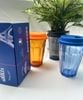  Bộ Combo ly take away D1029BC Duralex - Picardie Xanh marine 360ml Thủy tinh cường lực cao cấp Pháp 