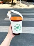  Bộ Combo ly take away D1029DC - Picardie Vàng Amber 360ml Thủy tinh cường lực cao cấp Pháp 
