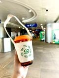  Bộ Combo ly take away D1029DC - Picardie Vàng Amber 360ml Thủy tinh cường lực cao cấp Pháp 