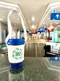  Bộ Combo ly take away D1029BC Duralex - Picardie Xanh marine 360ml Thủy tinh cường lực cao cấp Pháp 