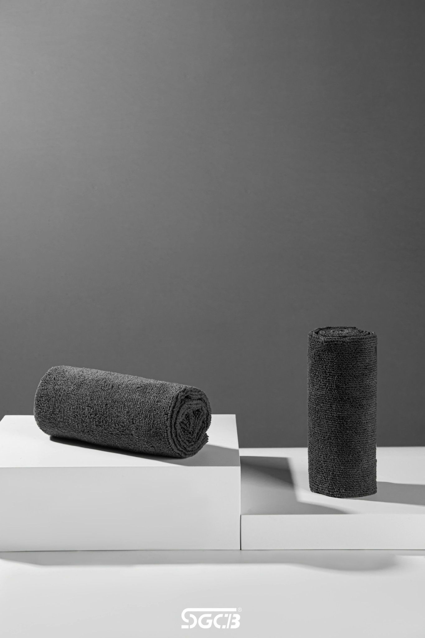  KHĂN MICROFIBER KHÔNG VIỀN MÀU XÁM - SGGD193 