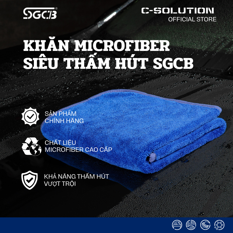  KHĂN MICROFIBER SIÊU THẤM HÚT - SGGD374 