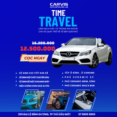 Time Travel – Dịch Vụ Làm Sạch Xe Toàn Diện Đón Tết Cùng SGCB Auto Detailing Việt Nam