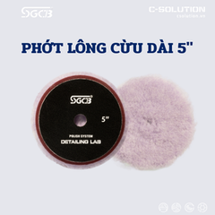PHỚT LÔNG CỪU DÀI 5'' - TÍM - SGGA162
