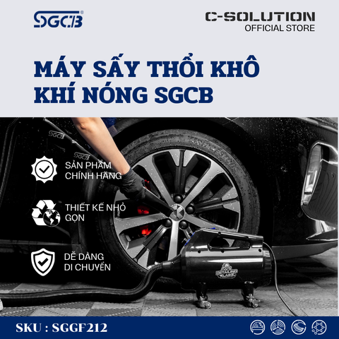 MÁY SẤY THỔI KHÔ KHÍ NÓNG XE HƠI SGCB SGGF212