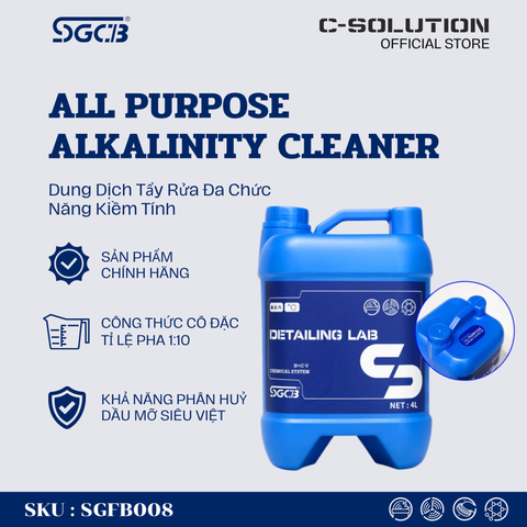 DUNG DỊCH VỆ SINH ĐA NĂNG ( KIỀM TÍNH 1:10) 4000ML - SGFB008