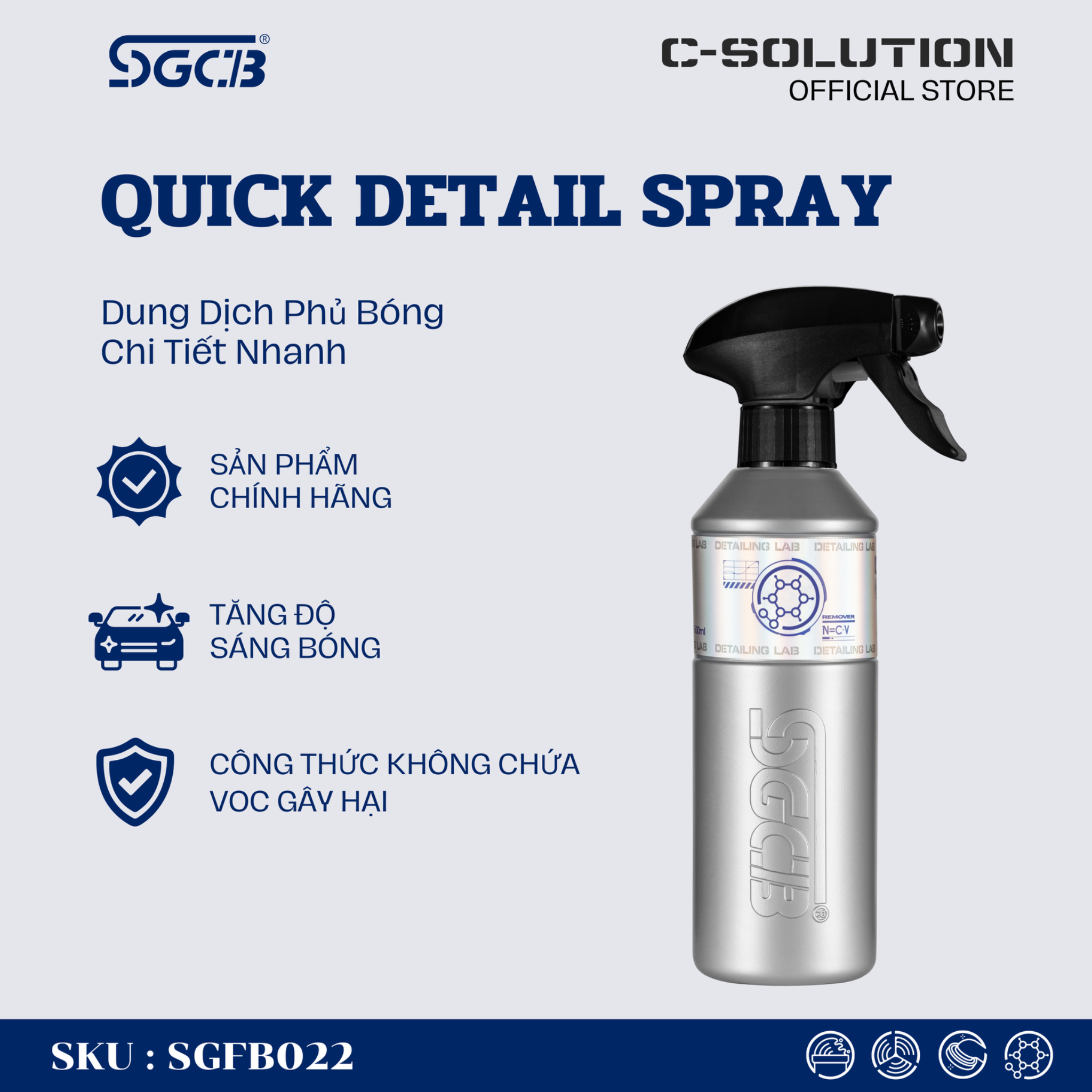  DUNG DỊCH PHỦ NHANH 500ML - SGFB022 