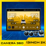  Màn hình xe hơi Android Zestech 13 inch cam360 