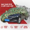  Bạt Phủ Ô Tô Rằn Ri Vải Dù 3 Lớp Cao Cấp 