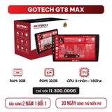  Màn hình ô tô thông minh GOTECH GT8 MAX 