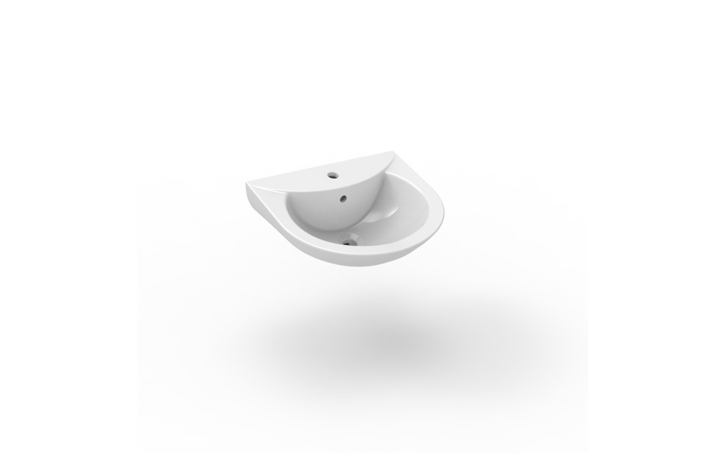  Wall-mounted sink 12162-1/11P-I011 