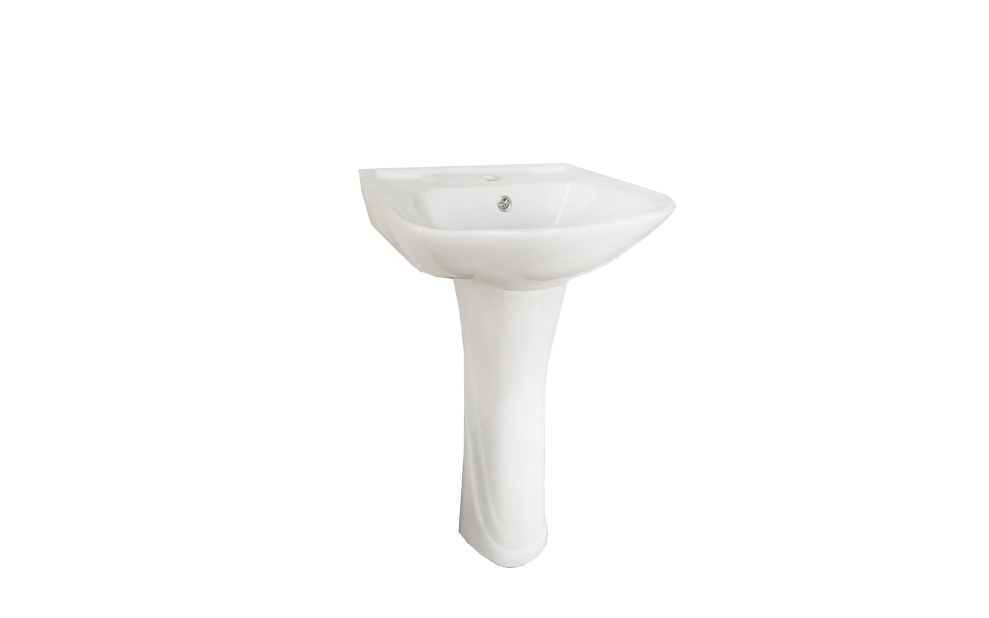  Chậu rửa treo tường chân dài 12489-1/11P-I011 