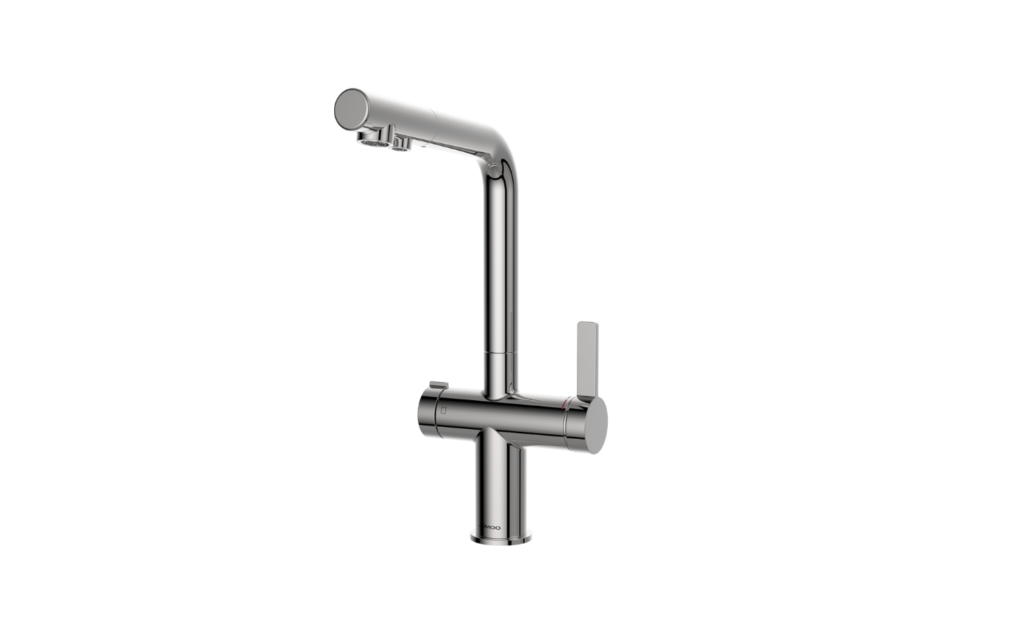  Kitchen faucet with pull-out hose, 2 water sources 23020-648/1B-Z 