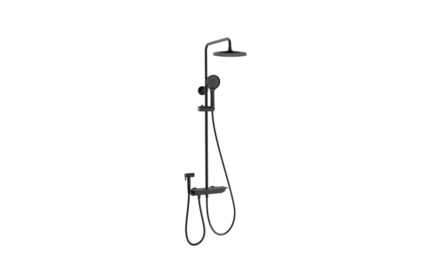  Self-cleaning shower column with spray kit 36473-463/DBC-1 