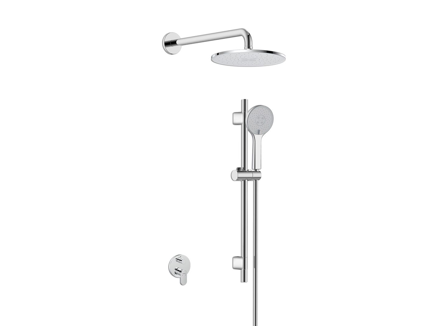  Sen tắm âm tường tự động tẩy cặn 2 chức năng 37309-627/1B-1 