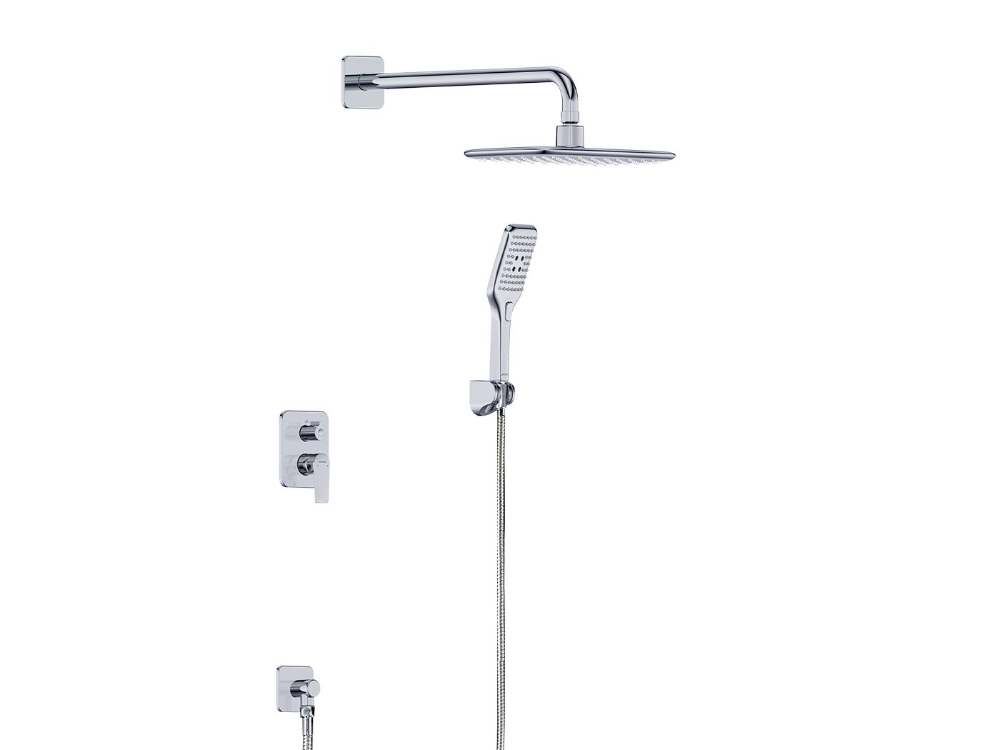  Sen tắm âm tường tự động tẩy cặn 37311-636/1B-1 