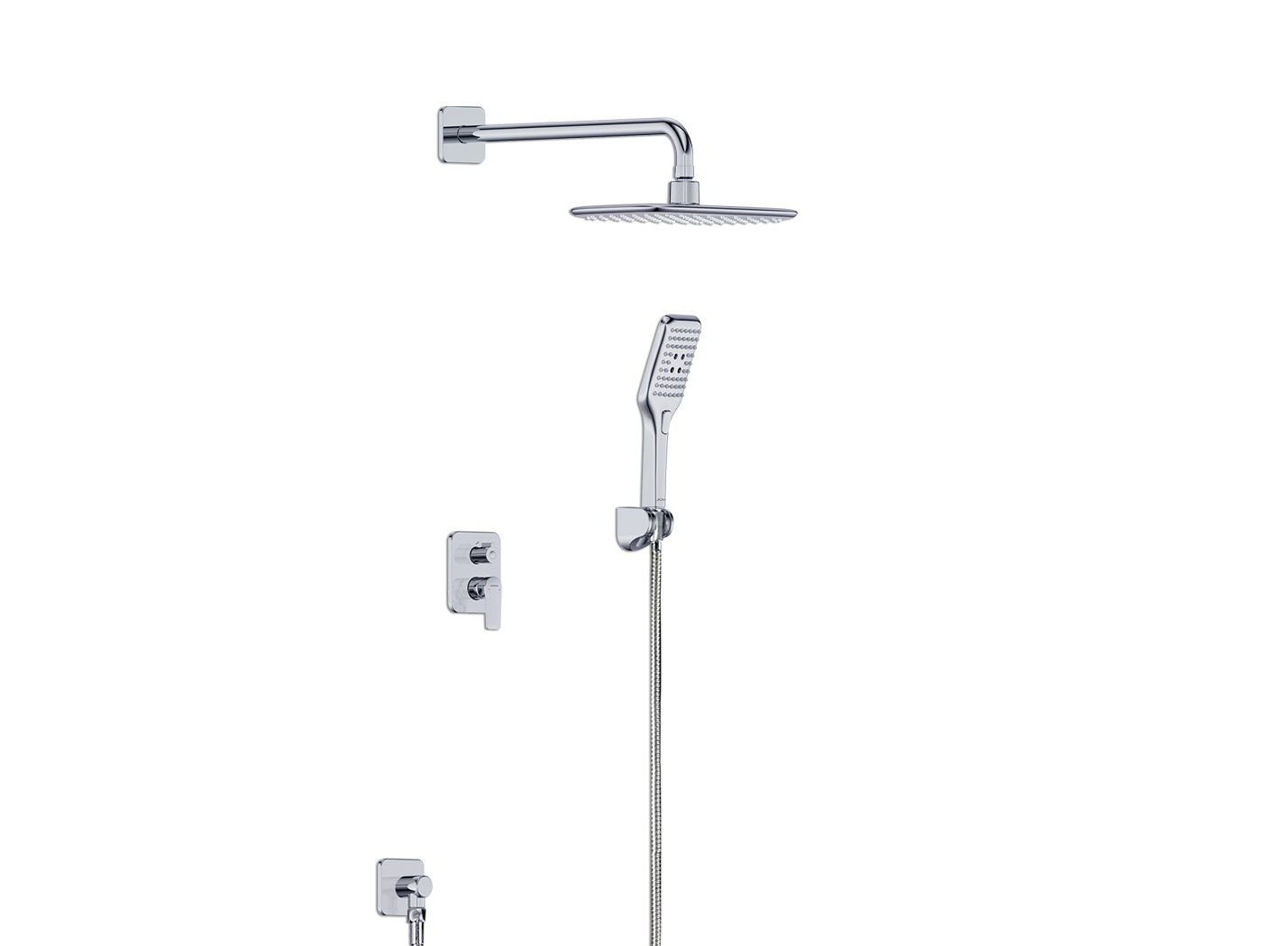  Wall-mounted shower column 37316-473/1B-I011 