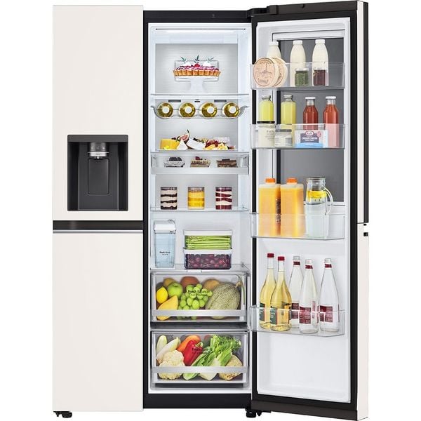 Tủ lạnh LG Inverter 635 Lít Side By Side InstaView Door-in-Door GR-X257BG