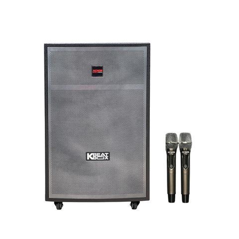 Loa karaoke Acnos CB40T600 màu đen 2 micro bluetooth