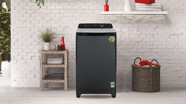 Máy giặt Aqua AQW-FR120CT.S khối lượng giặt 12kg Lồng giặt Pillow Công nghệ Nano Ag+ Mâm giặt kép Twin Pulsator