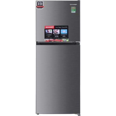 Tủ lạnh Sharp Inverter 197 lít SJ-X215V-SL