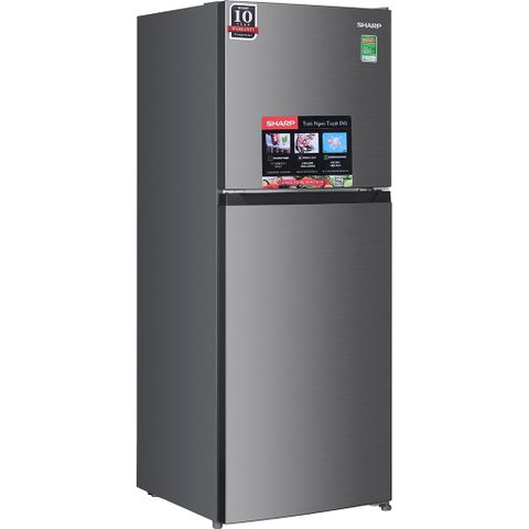 Tủ lạnh Sharp Inverter 197 lít SJ-X215V-SL