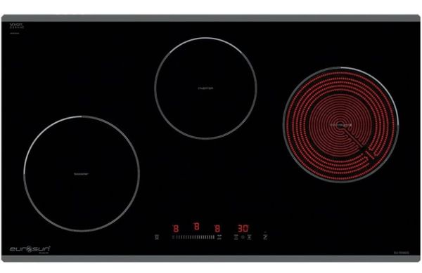 Bếp từ Eurosun EU-TE882G 3 vùng nấu Inverter kính Schott Ceran