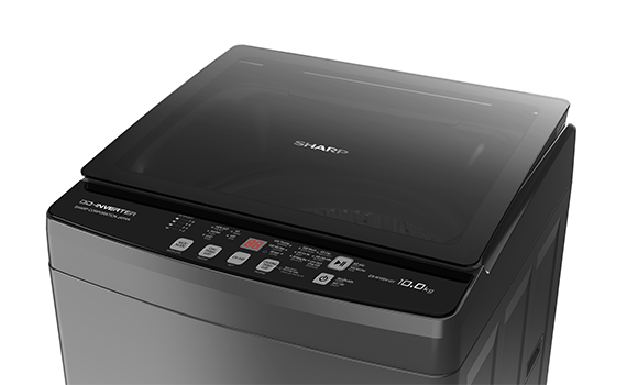 Máy giặt Sharp 10 kg ES-W10SV-GY lồng đứng cửa trên