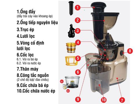 Máy Ép Chậm Galuz GLS-1150