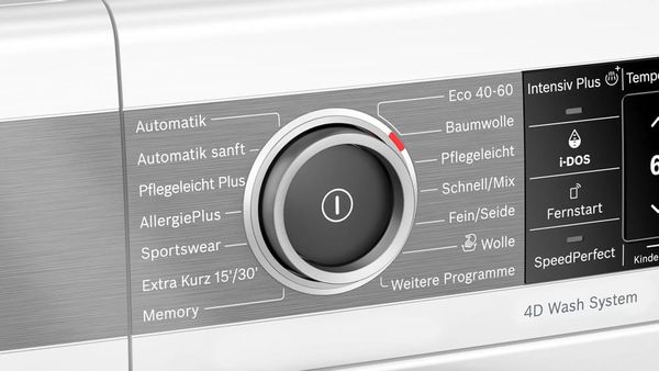 Máy giặt Bosch WAV28E43 – Serie 8 – 9Kg – Cảm biến i-DOS