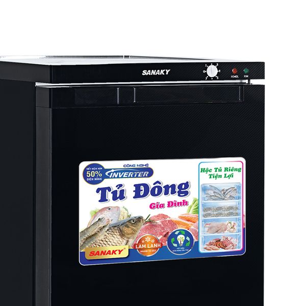 Tủ đông Sanaky Inverter 118 lít VH160VD3