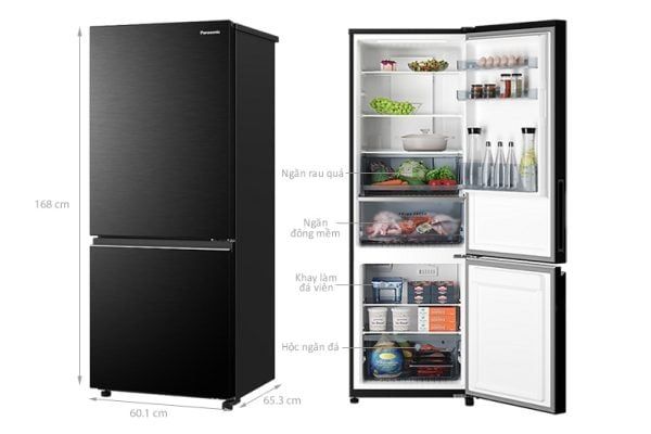 Tủ Lạnh Panasonic Inverter 325 Lít NR-BV361BPKV