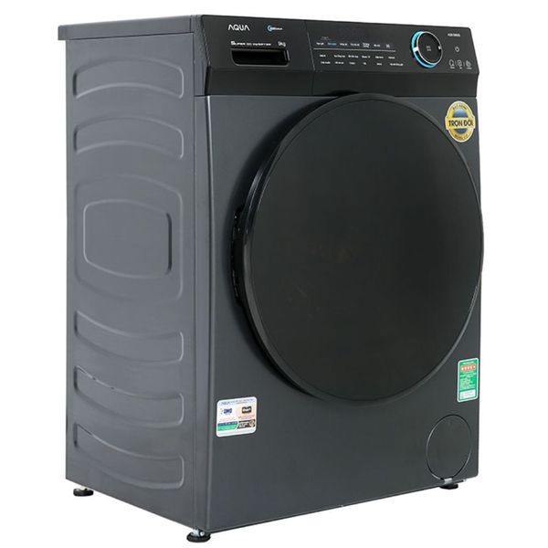 Máy giặt Aqua AQD-D902G.BK Inverter 9kg cửa trước