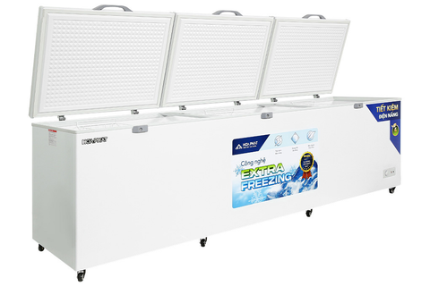 Tủ Đông Funiki Hòa Phát HPF AD61190.1 Dàn Đồng 3 Cánh 1190 Lít