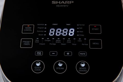 Nồi cơm cao tần Sharp 1.8 lít KS-IH191V-BK