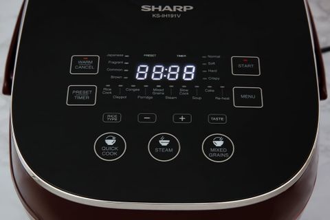 Nồi cơm cao tần Sharp KS-IH191V-RD 1.8 lít