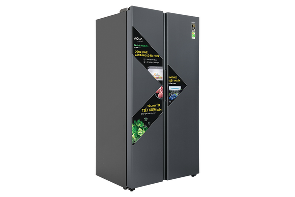 Tủ lạnh Aqua Inverter 646 lít AQR-S682XA.SLB