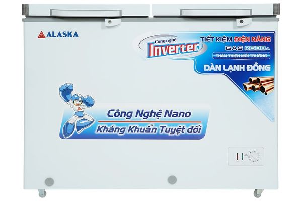 Tủ Đông Mát Alaska Inverter 267 Lít FCA-4600CI
