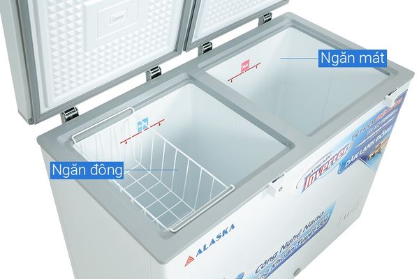 Tủ Đông Mát Alaska Inverter 267 Lít FCA-4600CI