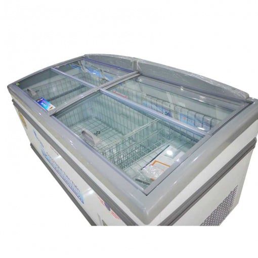 Tủ đông kính phẳng Alaska 700l SC-700Y