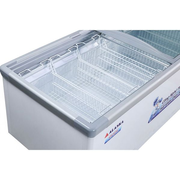 Tủ đông Alaska 400 lít KN-400 mặt kính cong