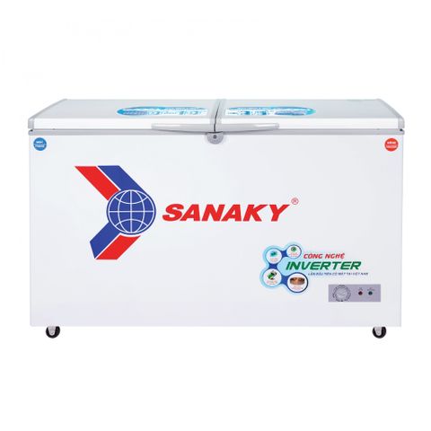 Tủ đông 2 ngăn 2 cánh inverter Sanaky VH-4099W3 280 lít