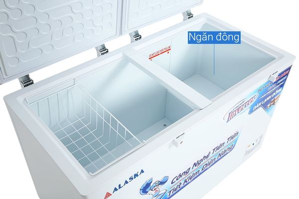 Tủ đông Alaska Inverter 419 lít HB-550CI