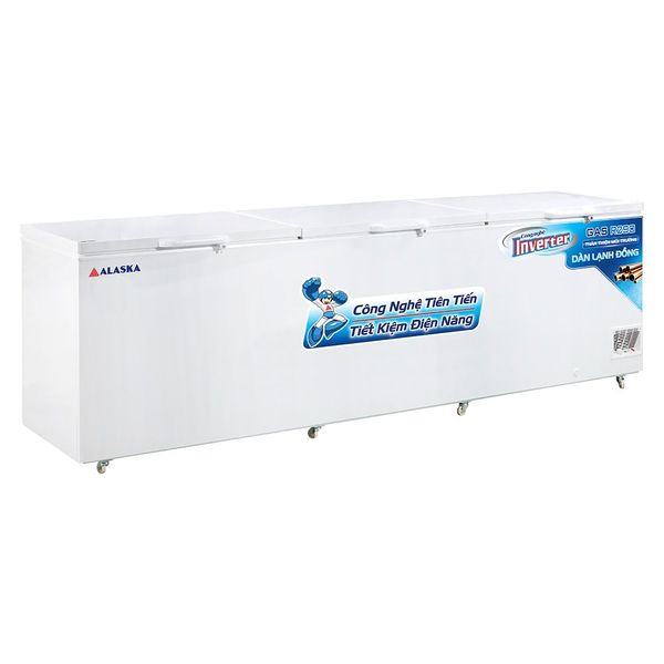 Tủ đông Alaska 742 lít Inverter 3 nắp dỡ HB-1100CI