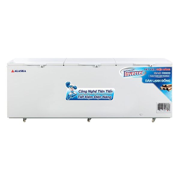 Tủ đông Alaska 742 lít Inverter 3 nắp dỡ HB-1100CI