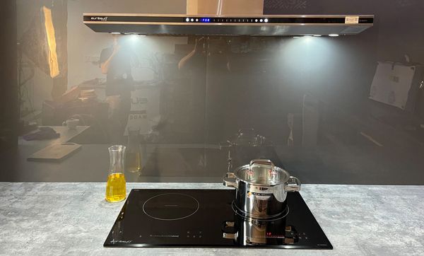 Bếp từ đôi Eurosun EU-T508Max kính Platinum 2 vùng nấu 12 công suất