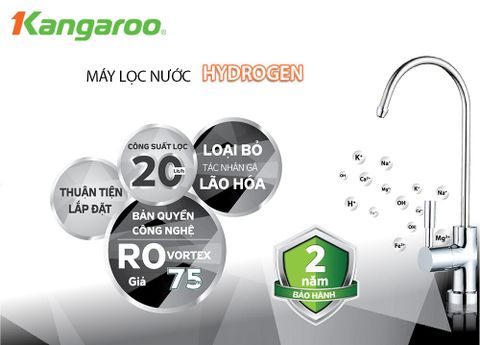 Máy lọc nước Kangaroo 10 cấp Hydrogen RO KG100HG