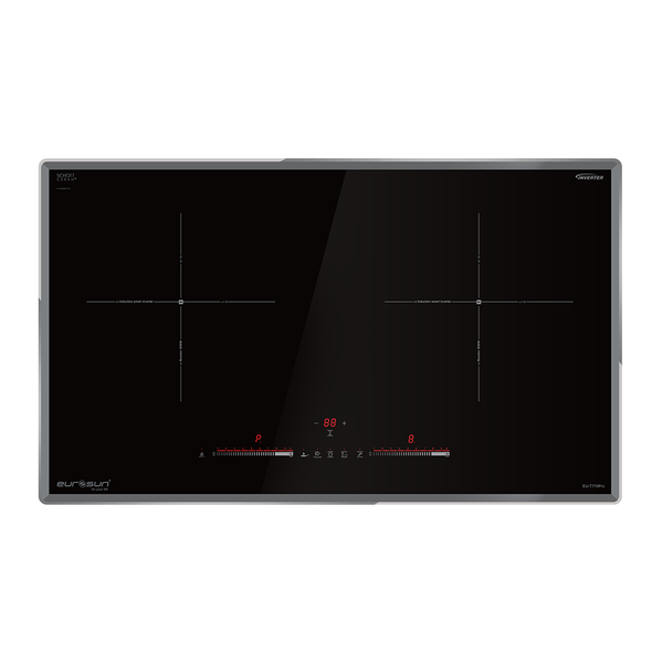 Bếp từ Eurosun EU-T779Pro Inverter 2 vùng nấu kính Schott Ceran 9 công suất